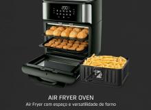 [Fritadeira Elétrica Forno Oven 12L Mondial 2 em 1 ]
