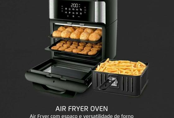 [Fritadeira Elétrica Forno Oven 12L Mondial 2 em 1 ]