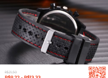 [Confira Relógio Esportivo Masculino Resistente À Água , Leve , Pulseir]