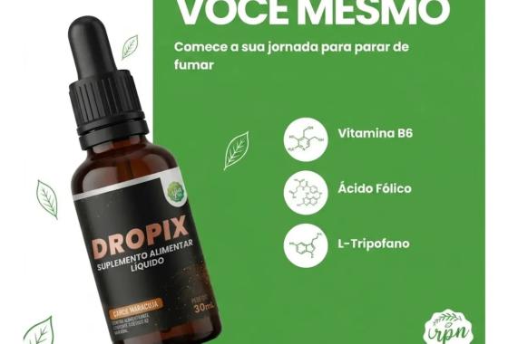 [ Dropix Suplemento Alimentar Líquido De Apoio Ao Fumante Sabor Maracuj]