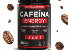 [ENERGY  Suplemento alimentar natural - CAFEÍNA & TAURINA 3 em 1]